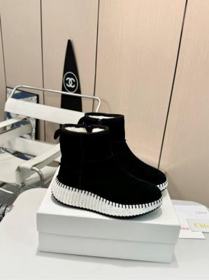 wholesale quality chloe boots black